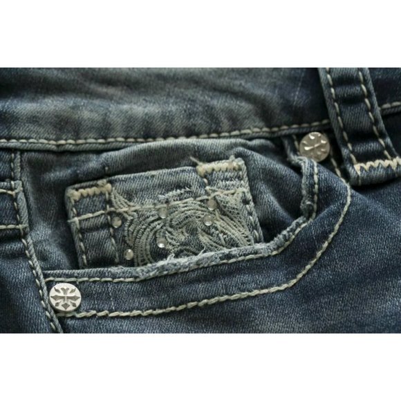 AFFLICTION Women's Denim Jeans JADE STANDARD CALI - Picture 7 of 8